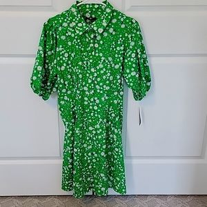 NWT Tommy Hilfiger Green Floral Dress Easter Dress 🐣